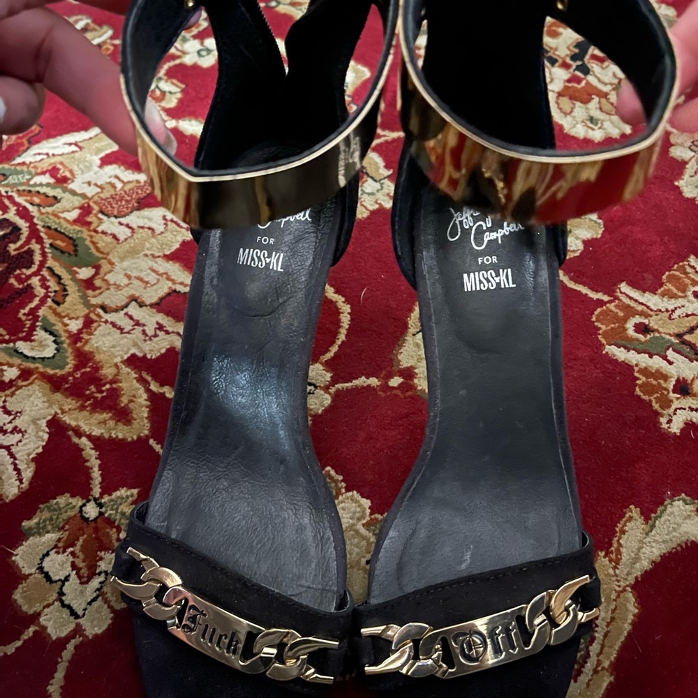 Jeffrey Campbell “Fuck Off” Heels - Picture 3 of 4